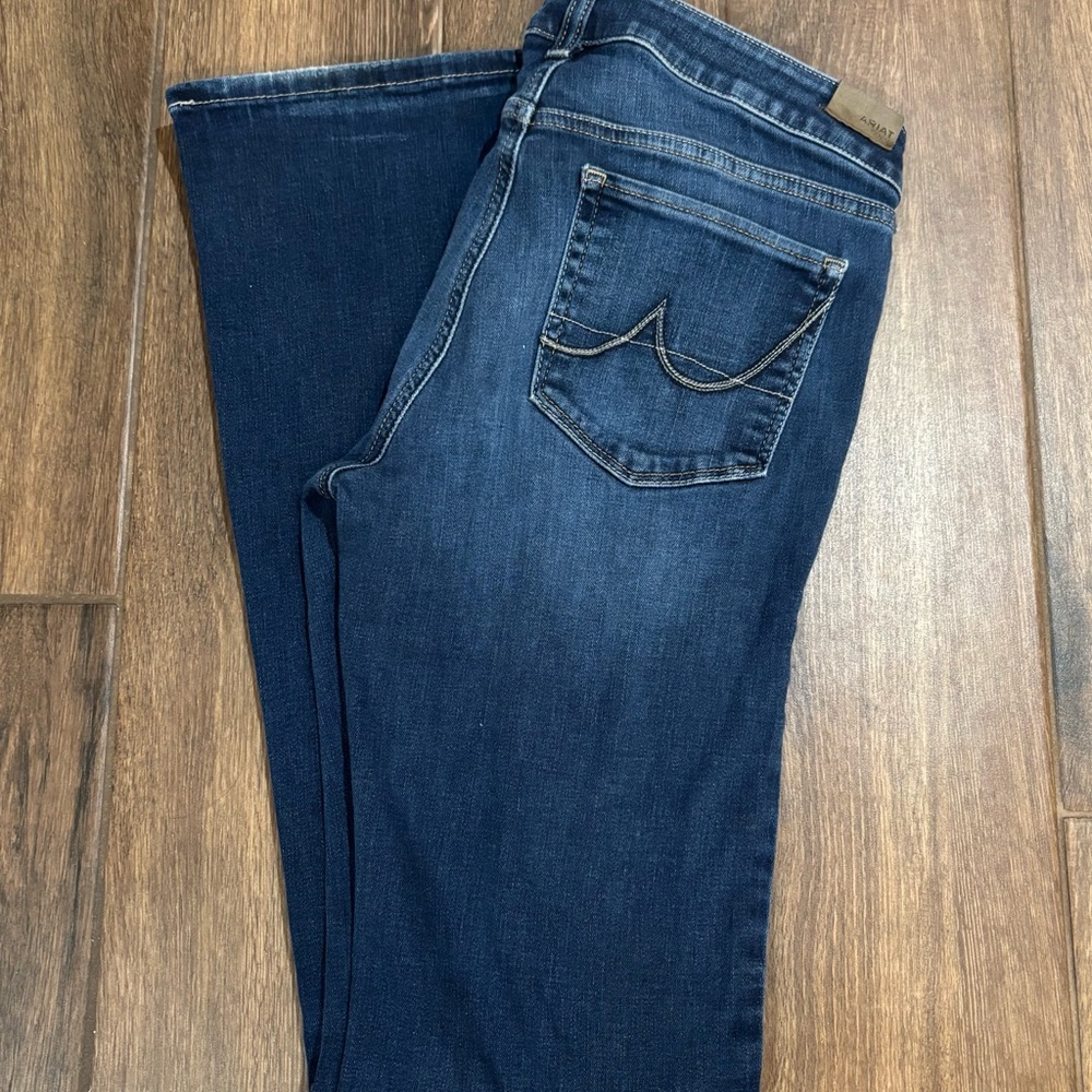 Ariat Women's Flare Jeans - Dark Blue